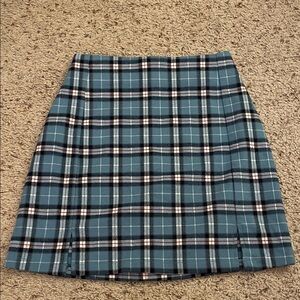 Brandy Melville Plaid Fall Autumn Skirt John Galt